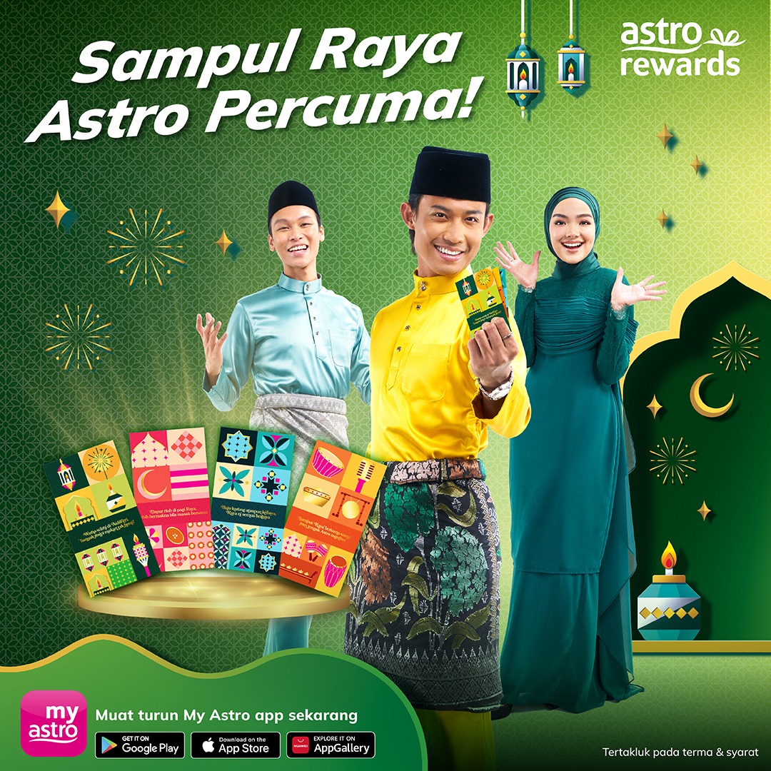 Astro - Raya lebih meriah dengan sampul Raya Astro! Jom dapatkan sampul ...