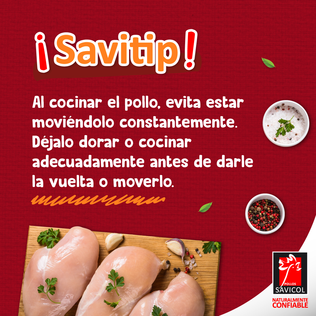 Pollos Savicol - El pollito es la clave para una...
