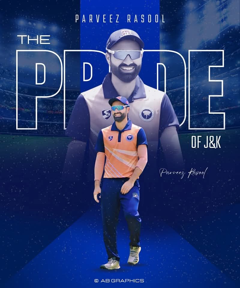 Parveez Rasool: The Man Who Put... - J&K Sports Updates | Facebook