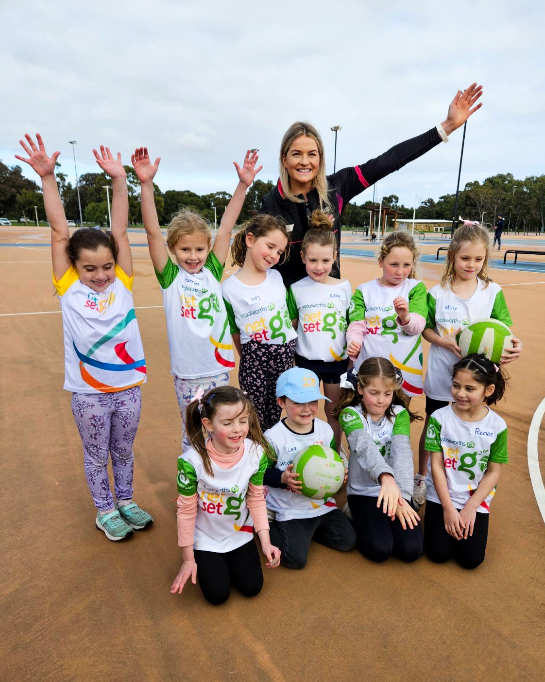 To celebrate Woolworths NetSetGO... - Netball Australia