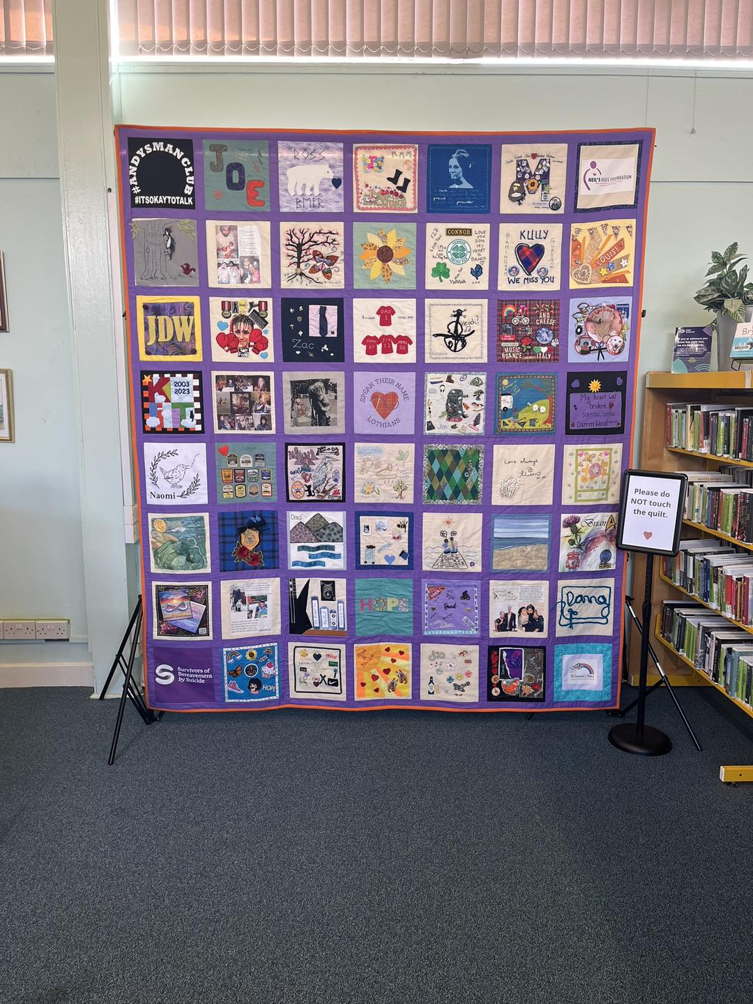 This Quilt is now setup... - Lothians Speak Their Name Quilt | Facebook