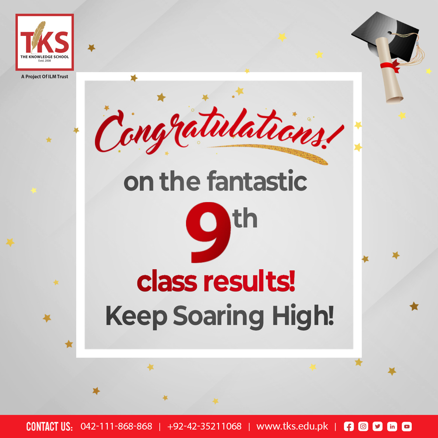 🎉 Heartfelt congratulations... - The Knowledge School Network