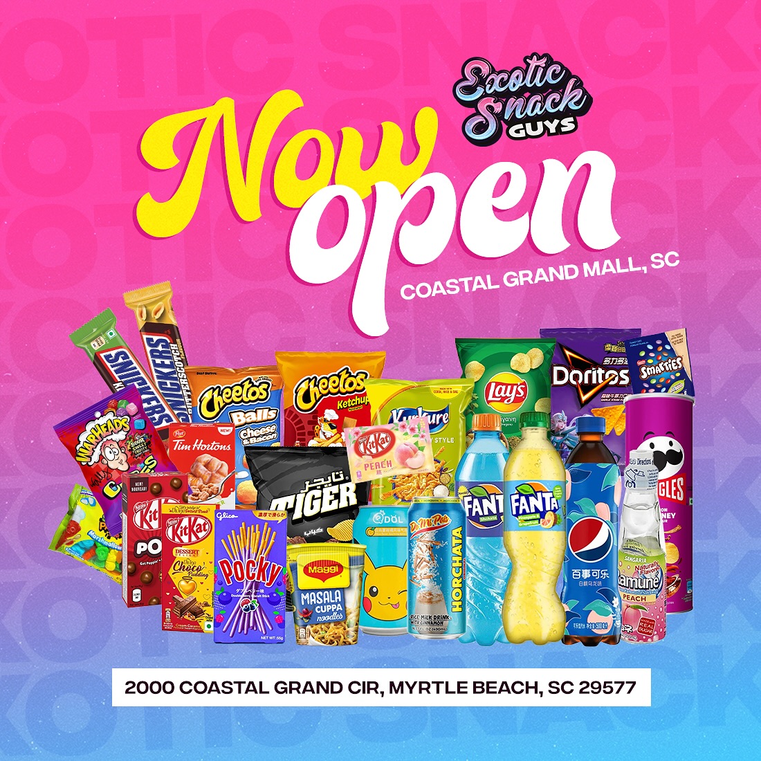 🚨 NOW OPEN 🚨 Exotic Snack Guys has... - Exotic Snack Guys | Facebook