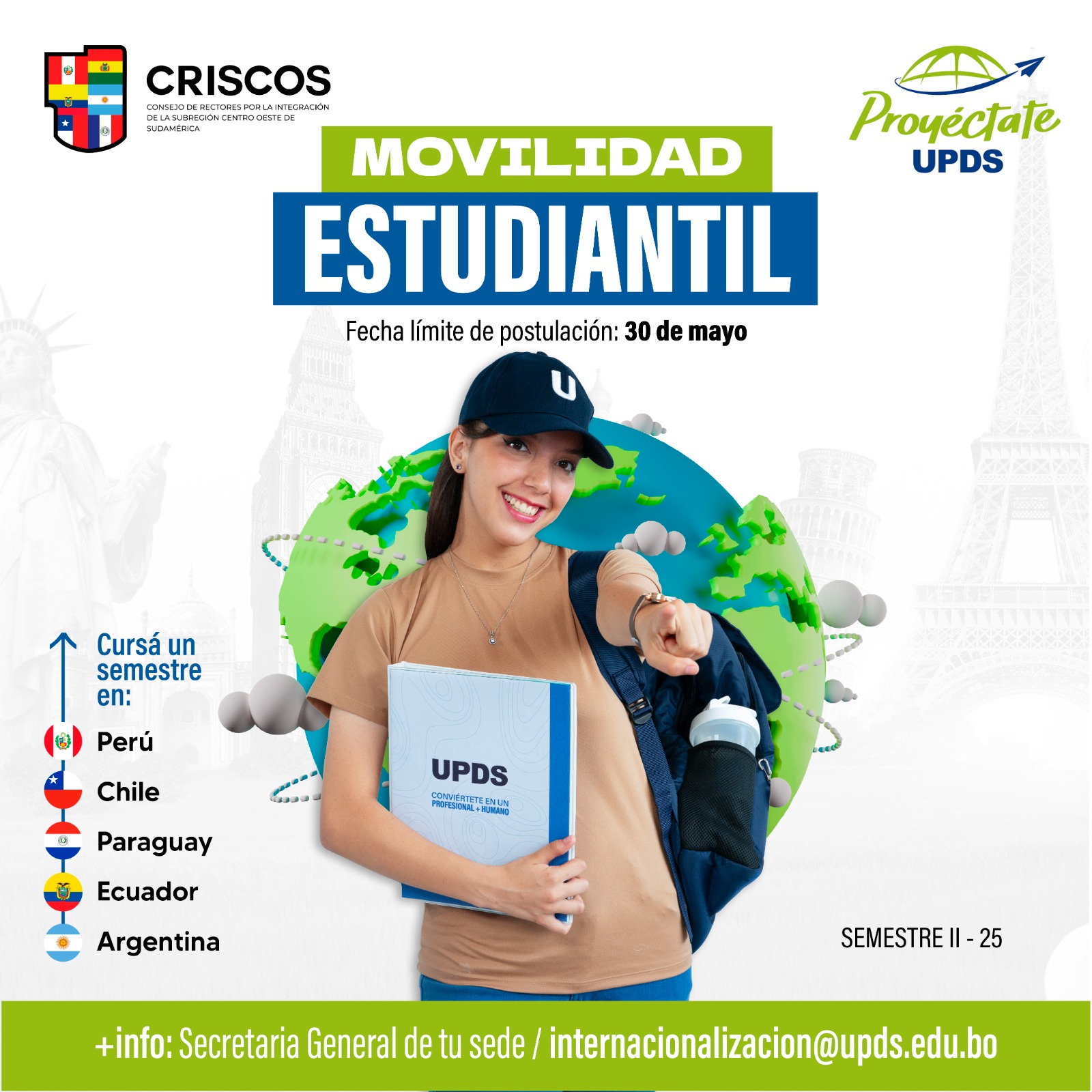 UPDS - ¡Sé parte del programa de 𝗠𝗼𝘃𝗶𝗹𝗶𝗱𝗮𝗱 𝗘𝘀𝘁𝘂𝗱𝗶𝗮𝗻𝘁𝗶𝗹 𝗱𝗲 𝗹𝗮 𝗨𝗣𝗗𝗦 ...