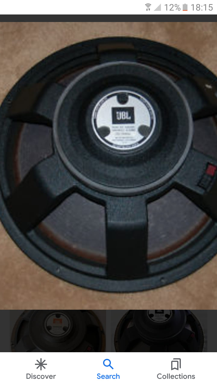 identified JBL 2245H 18 inch woofer