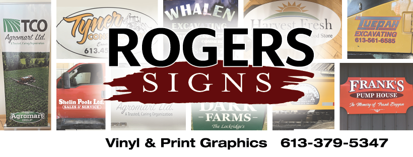 Rogers Signs | Tamworth ON