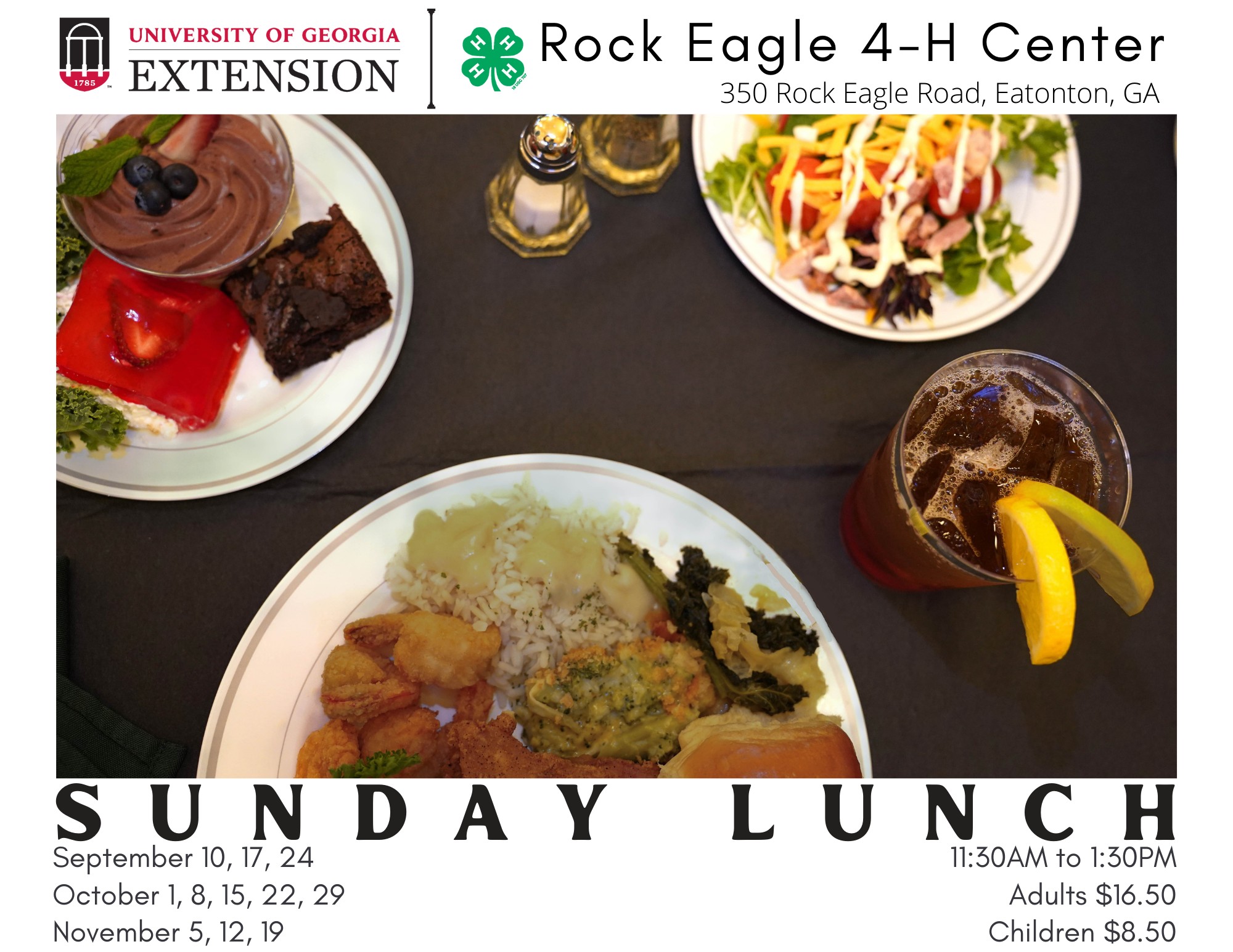 We are excited to announce our... - Rock Eagle 4-H Center