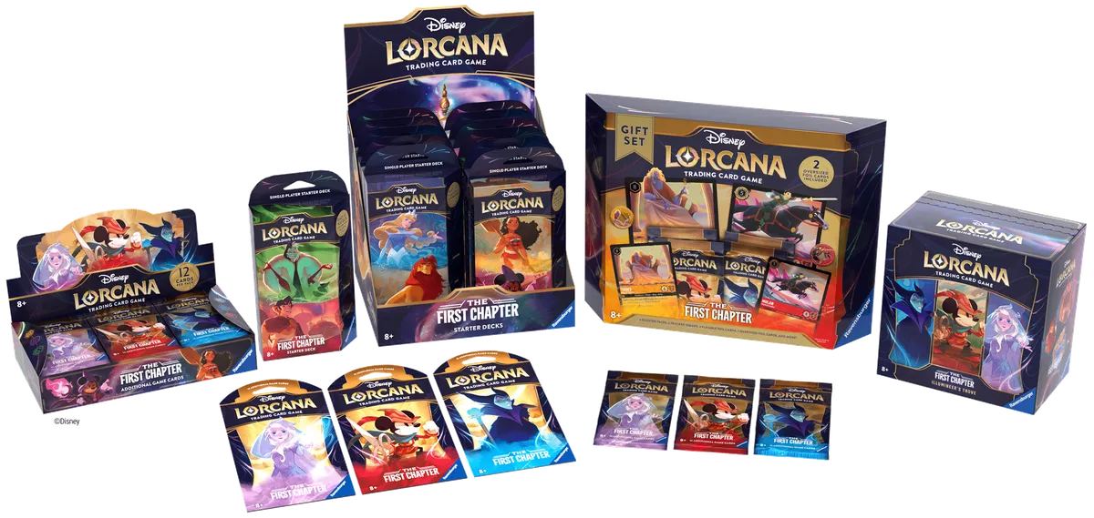 lorcana card io Ravensburger Disney TCG: Archazia's Island Single-Player Starter Deck - Amethyst & Steel | Engaging Gameplay | Over 200 Original Disney Artworks Embark on a magical journey with the Disney Lorcana Set 5 Gateway and discover the excitement of trading card games in a world filled with beloved Disney characters and enchanting stories. Ravensburger announces new set for