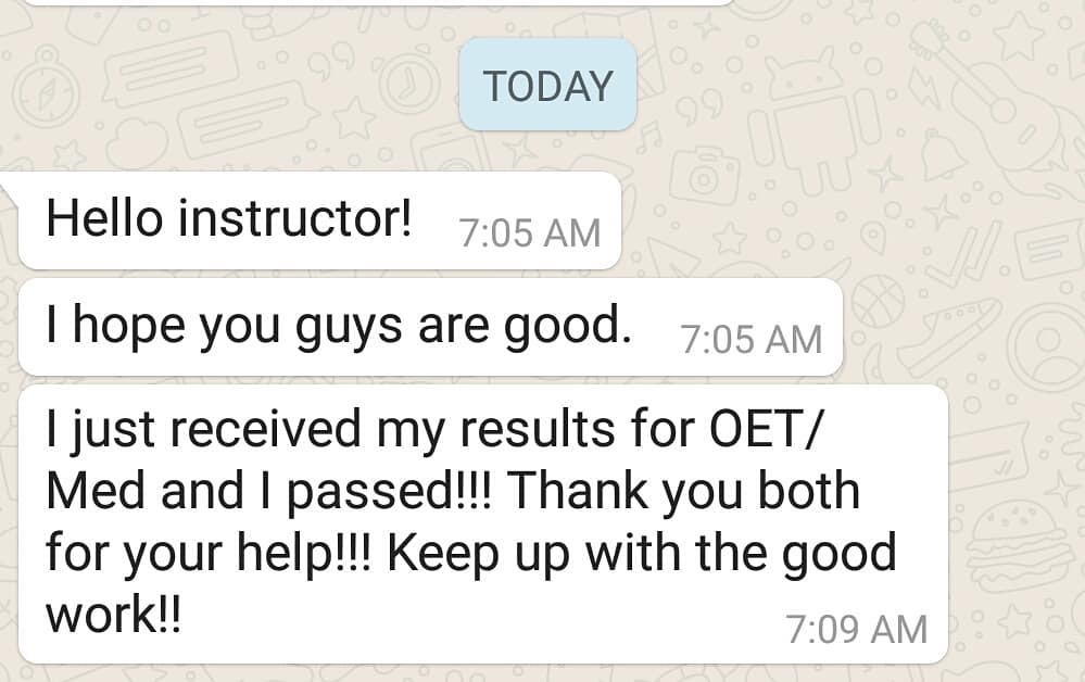 The Oet Coach Posts Facebook