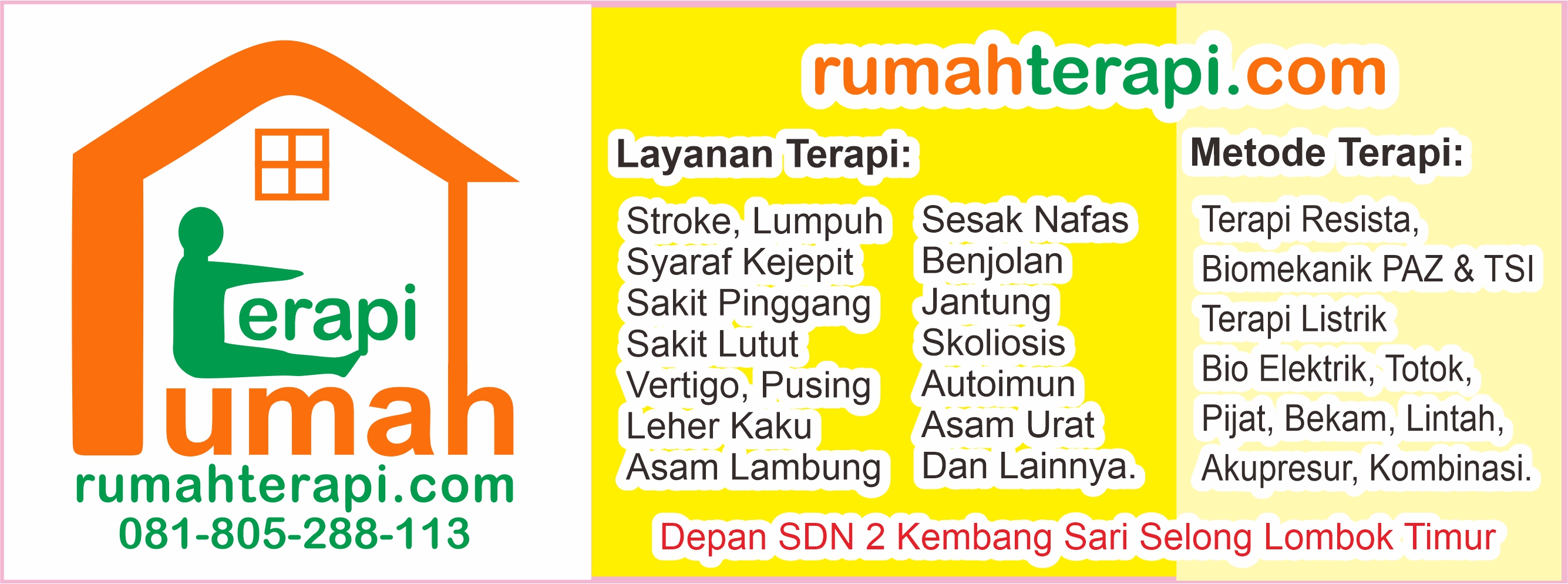 Rumah Terapi Lombok Timur - rumahterapi.com | Selong