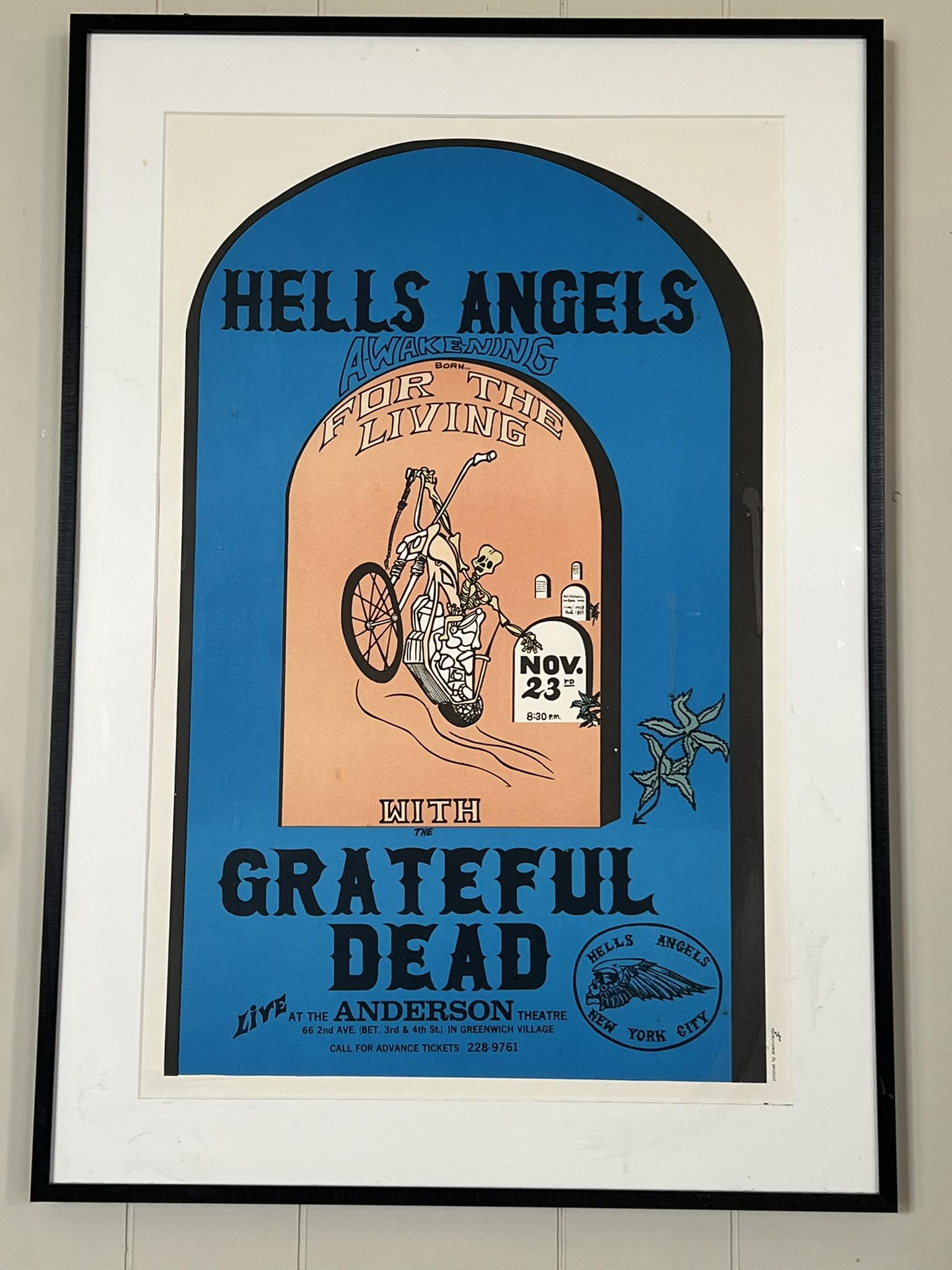 What is the value and origin of the 1971 second print Hells Angels