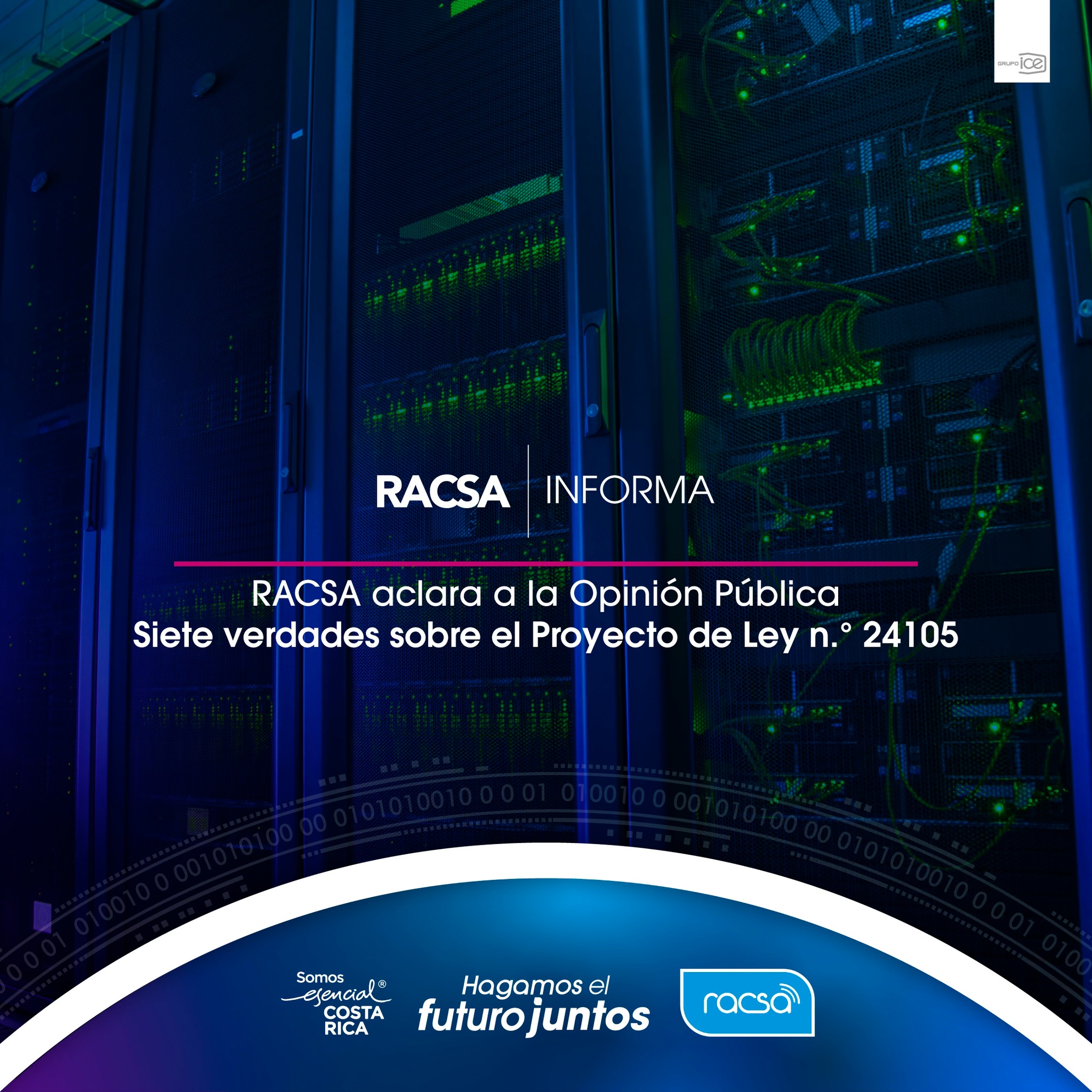 RACSA - #avisoimportante 📢 RACSA aclara a la Opinión... | Facebook