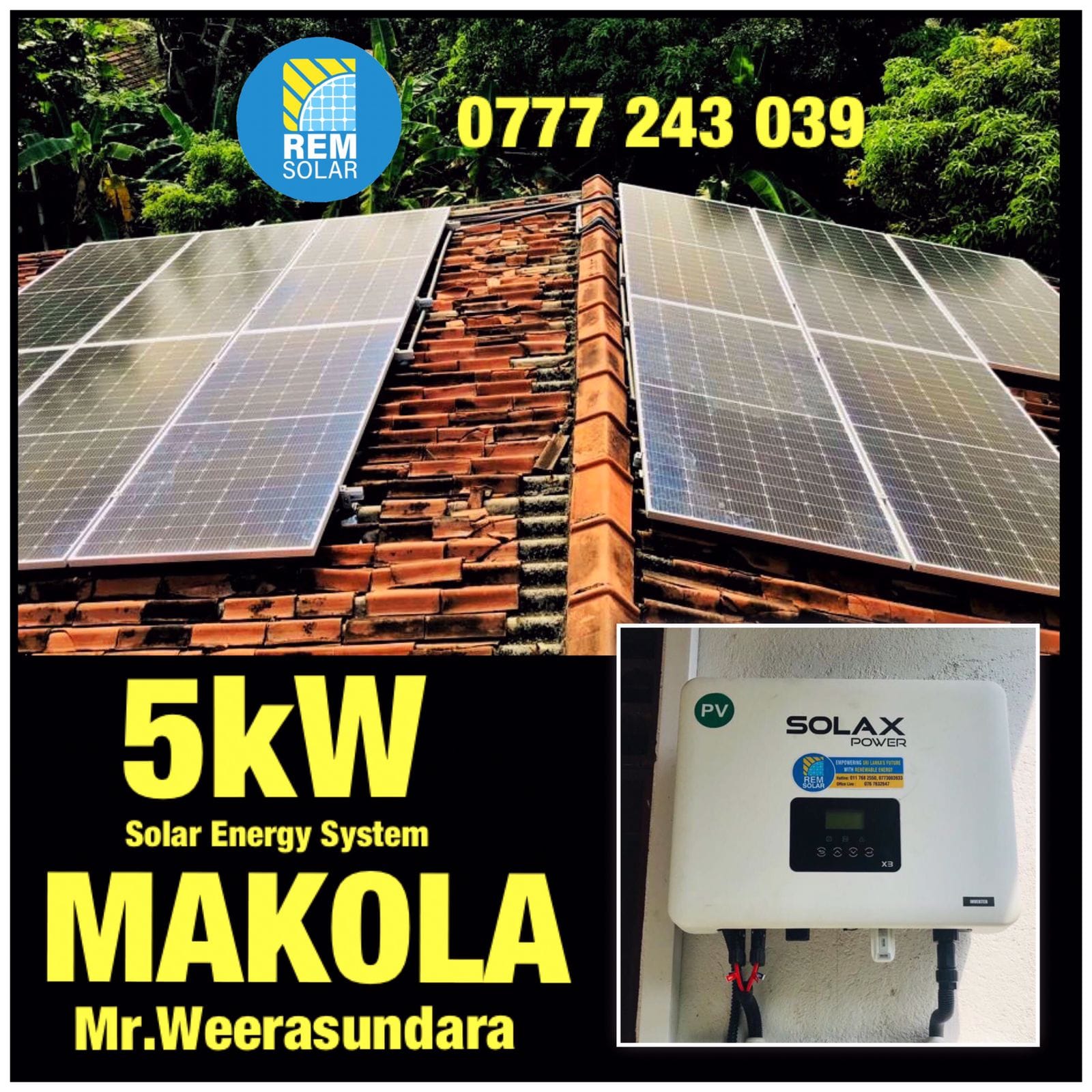 REM Solar - We are in MAKOLA! Another successful...