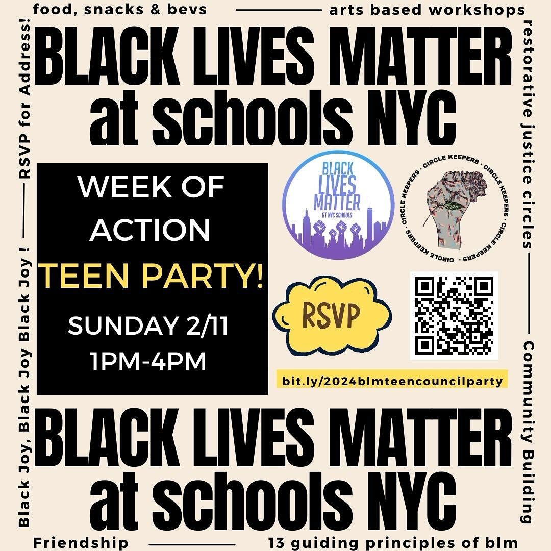 NYC Black Lives Matter at School Week of Action