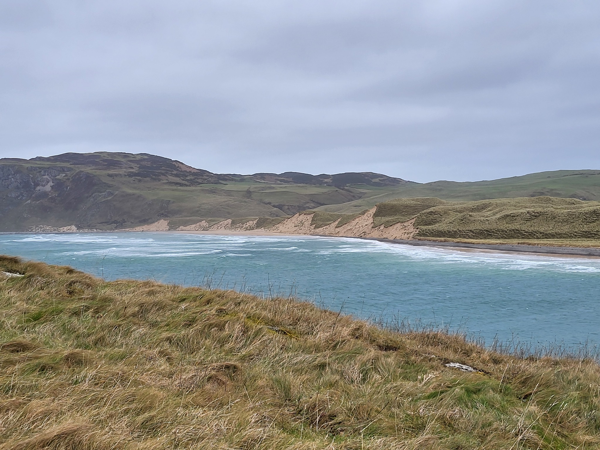 Inish View - A cloudy day down on Doagh Strand in... | Facebook