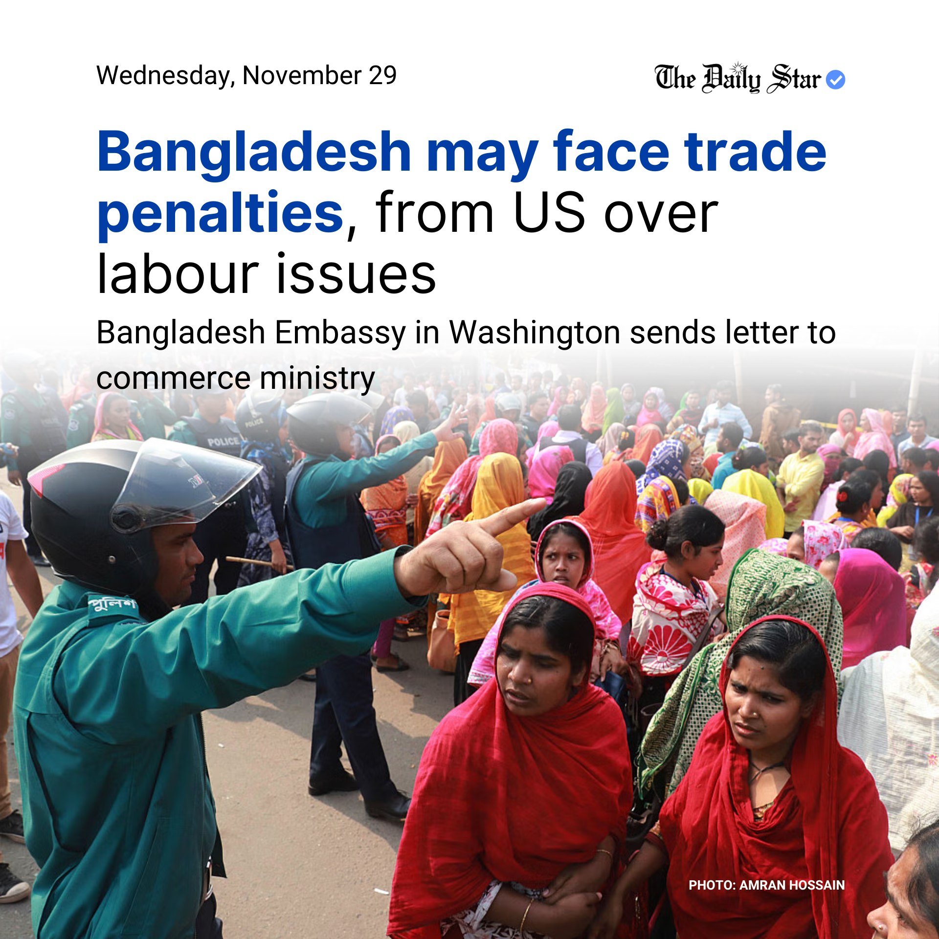 The Daily Star - The Bangladesh Embassy in Washington has...