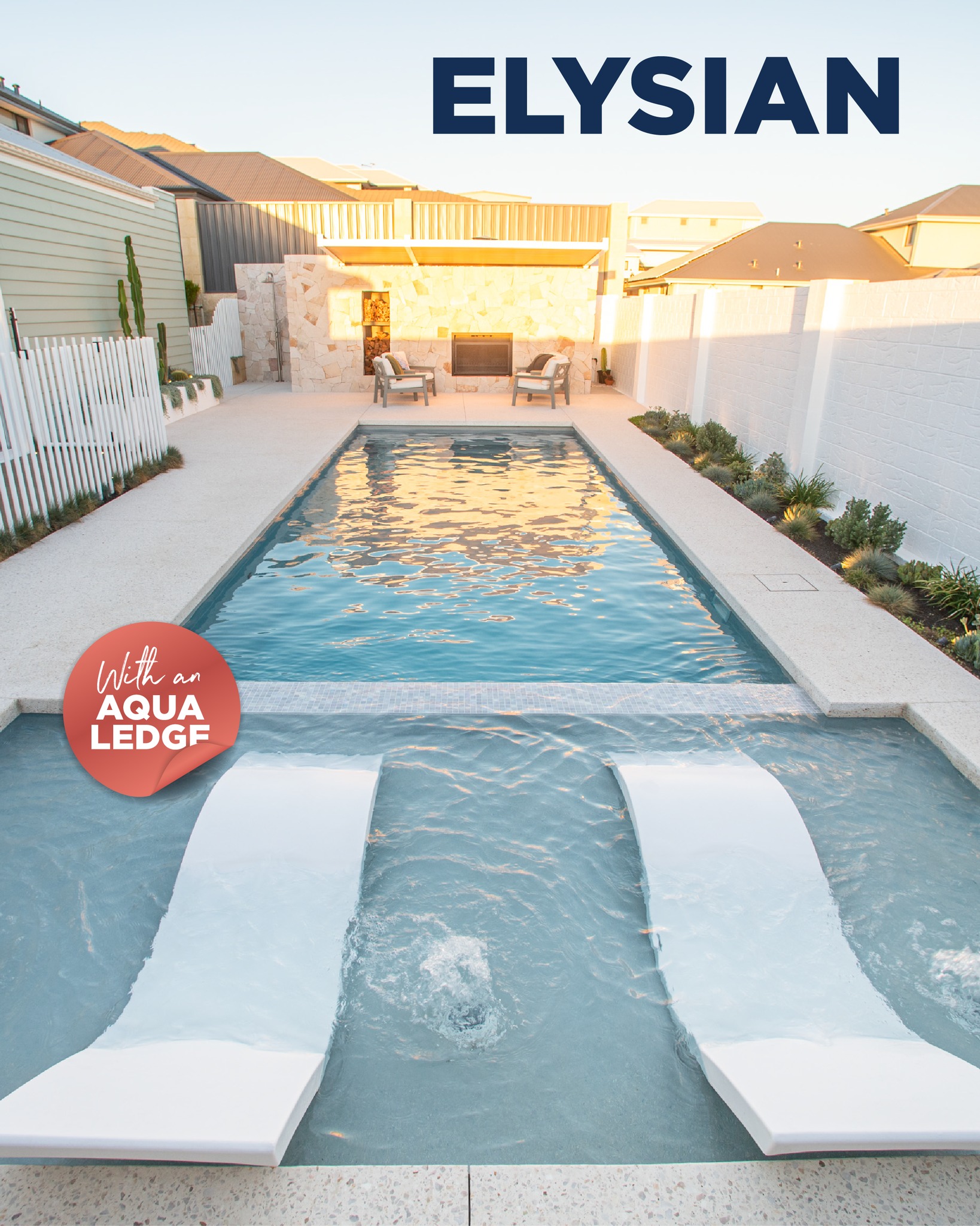 Aqua - Transform your backyard with the Elysian, featuring a modern ...