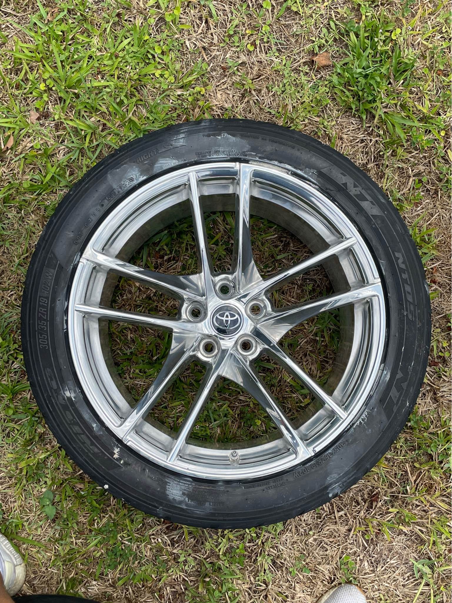 Polished GR Supra stock wheels - Car Wheels, Tires & Parts - Union Park ...