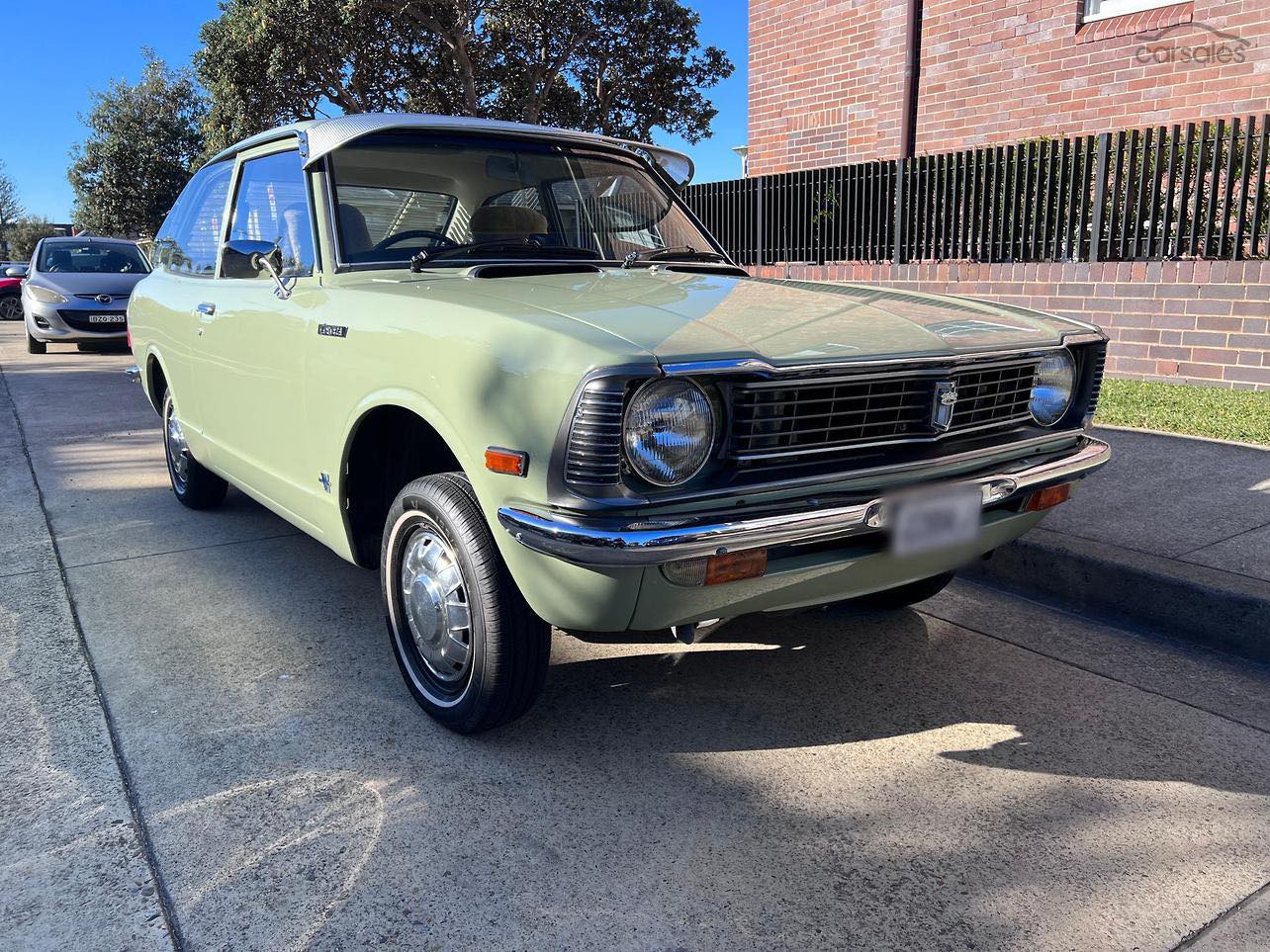 1983 Toyota Corolla KE70 now anti-rust coated. Not bad for a 43