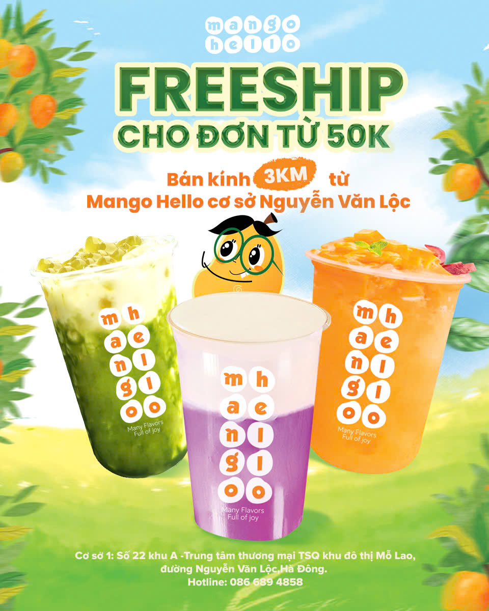 Mango Hello - 💥 FREESHIP cho đơn từ 50K Chỉ cần bạn ở... | Facebook
