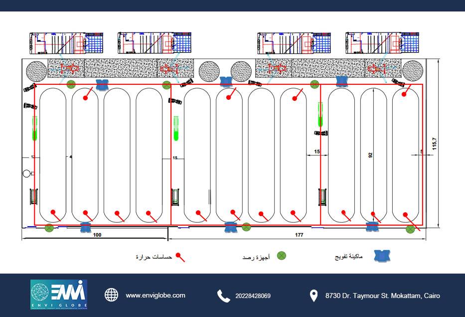 EnviGlobe - Design of the firefighting network of the coal storage area ...