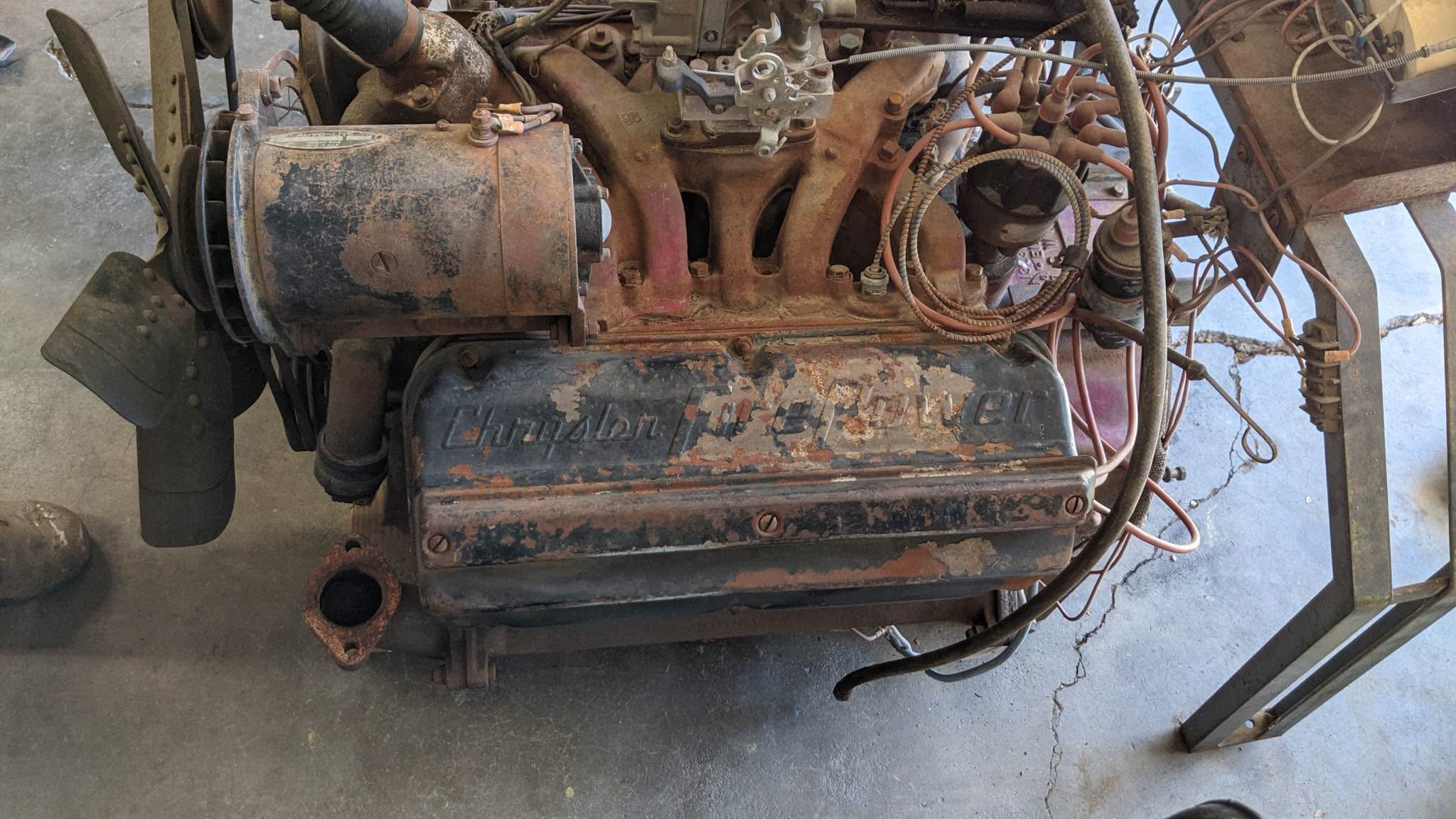 For Sale: Early 1950’s Chrysler Hemi Industrial engine – Model IND-20A ...