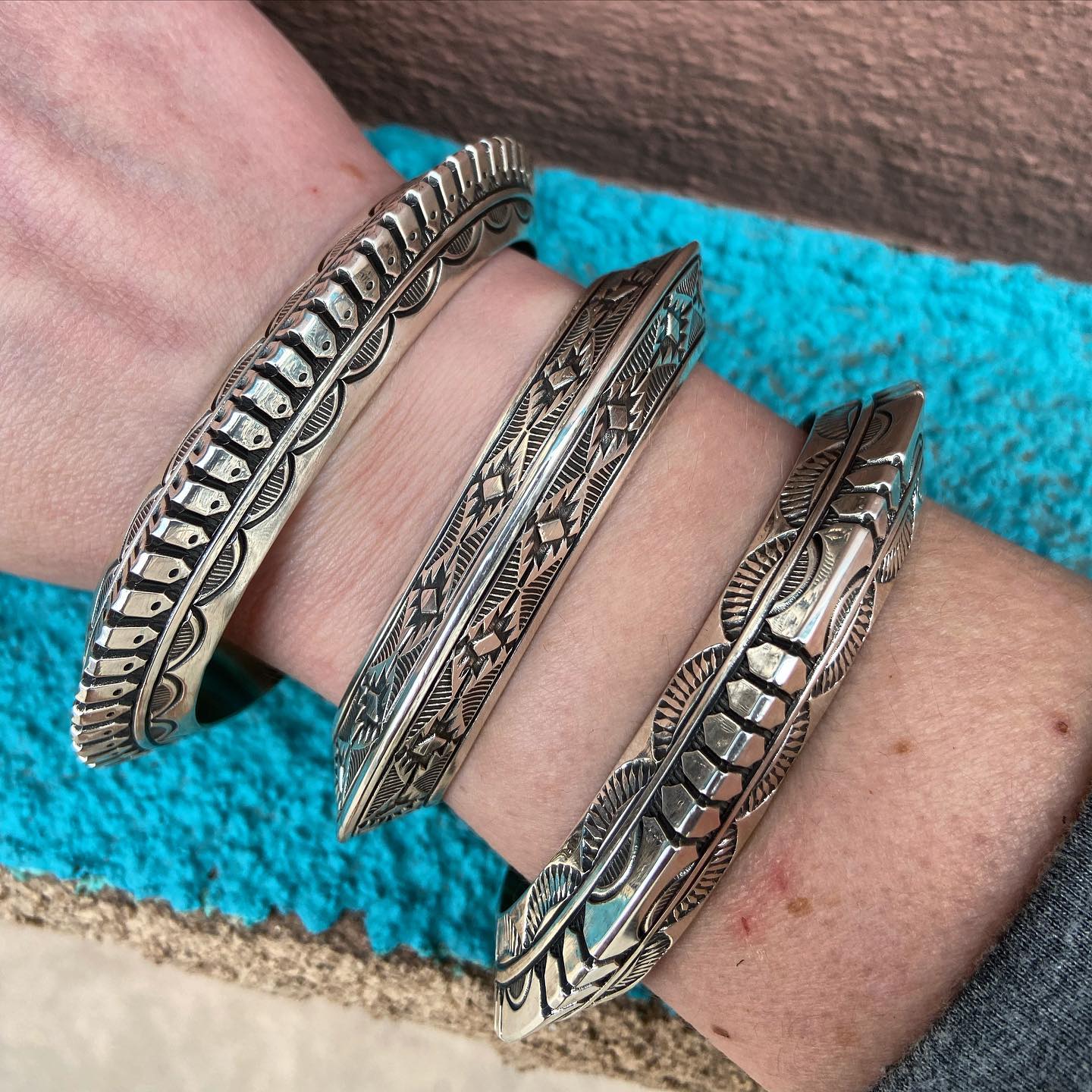 R A N D Y S E C A T E R O #Navajo silversmith Randy Secatero 
