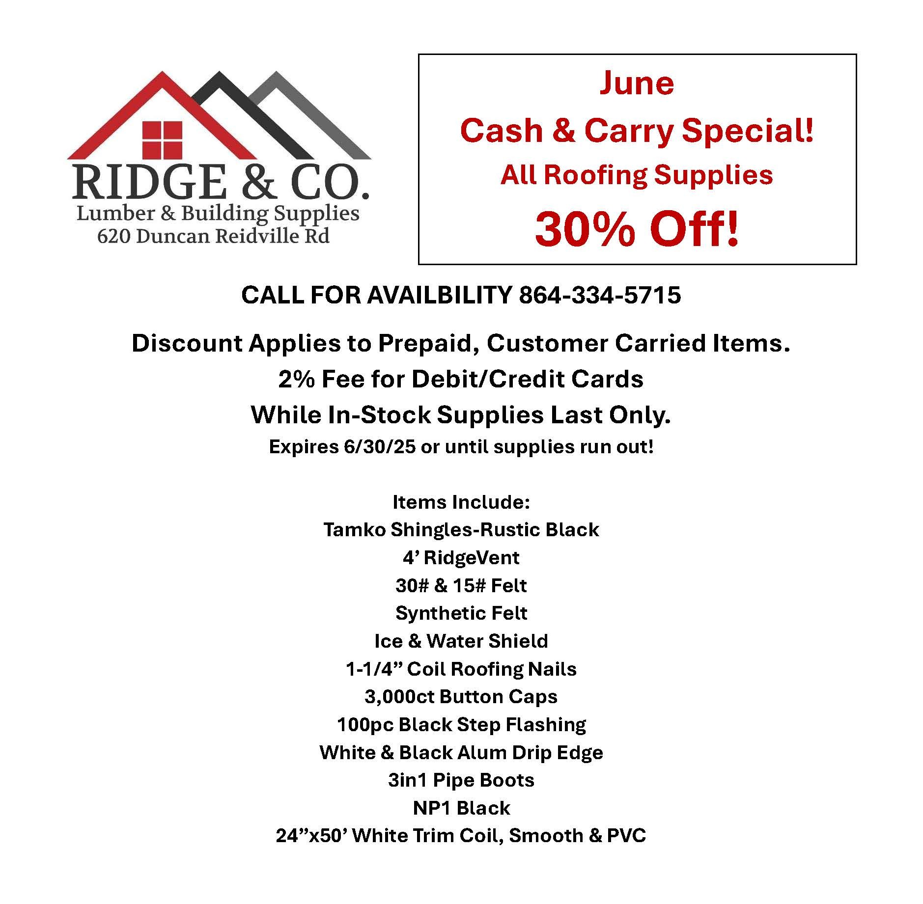 Ridge & Co. Lumber