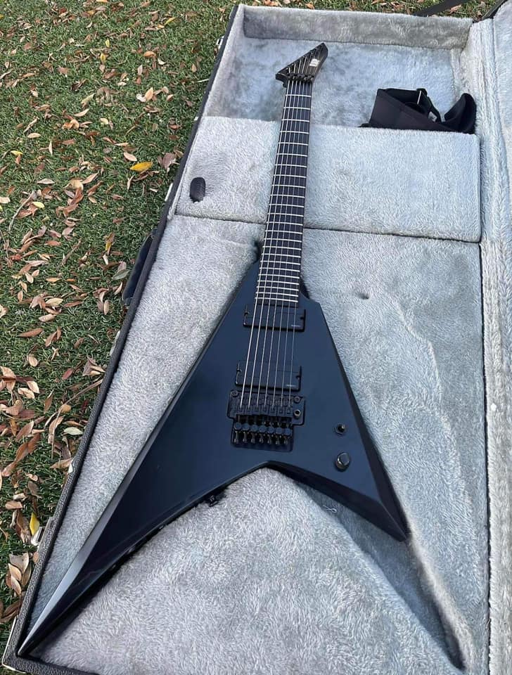 ESP Edwards Shimamura E-HR-SNT/QM/BKP guitar for sale