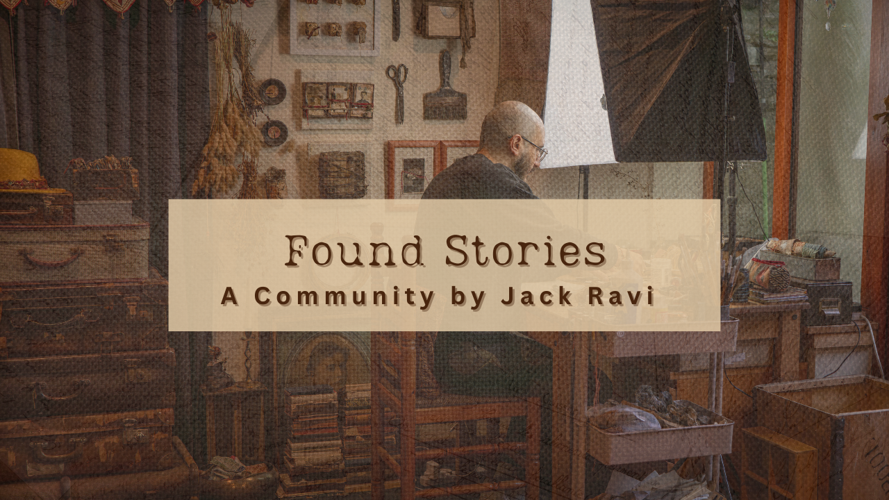 Found Stories – A Community by Jack Ravi | Facebook