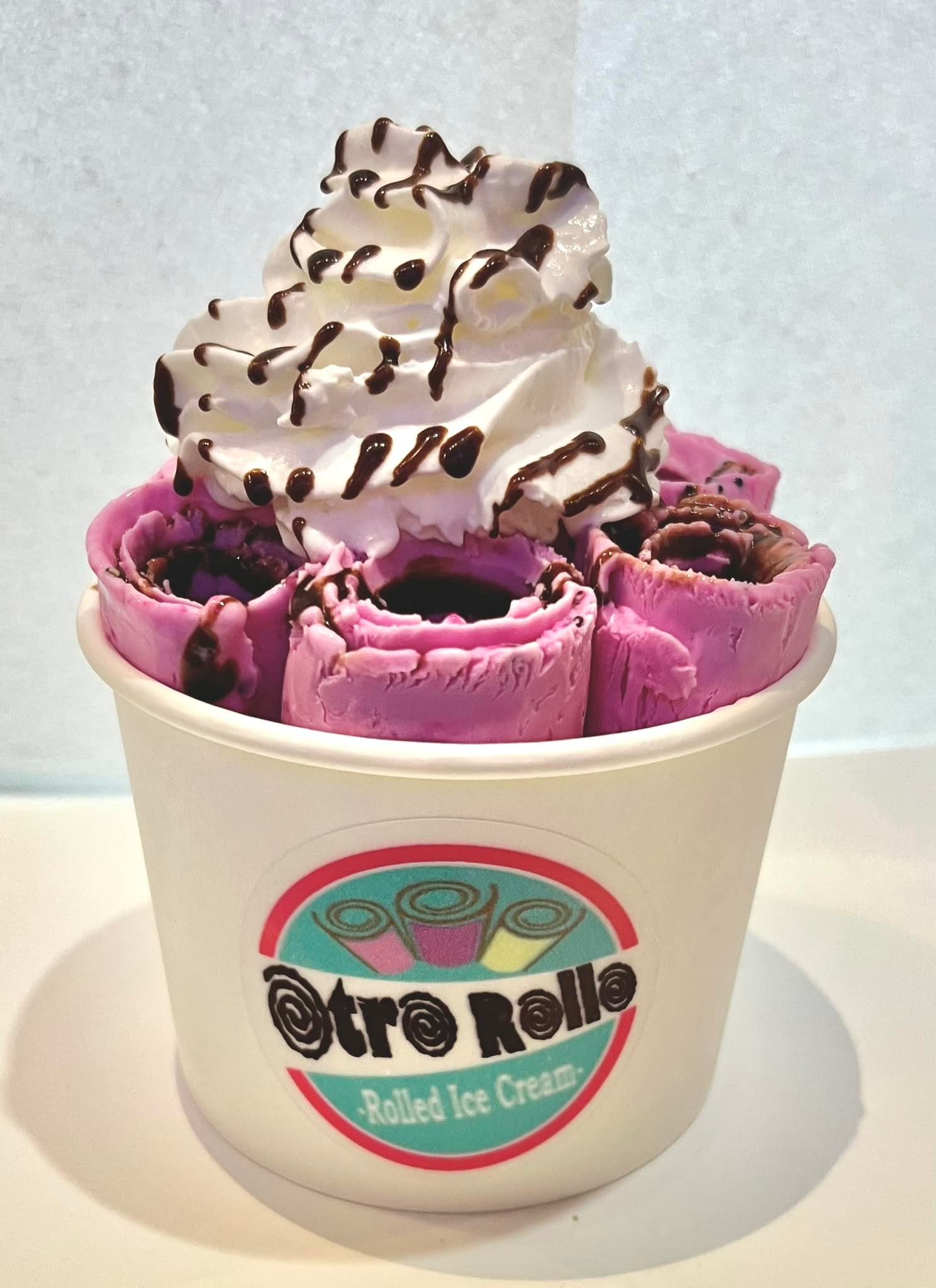 Otro Rollo - Come try out our NEW Drangon Fruit Rolled Ice...
