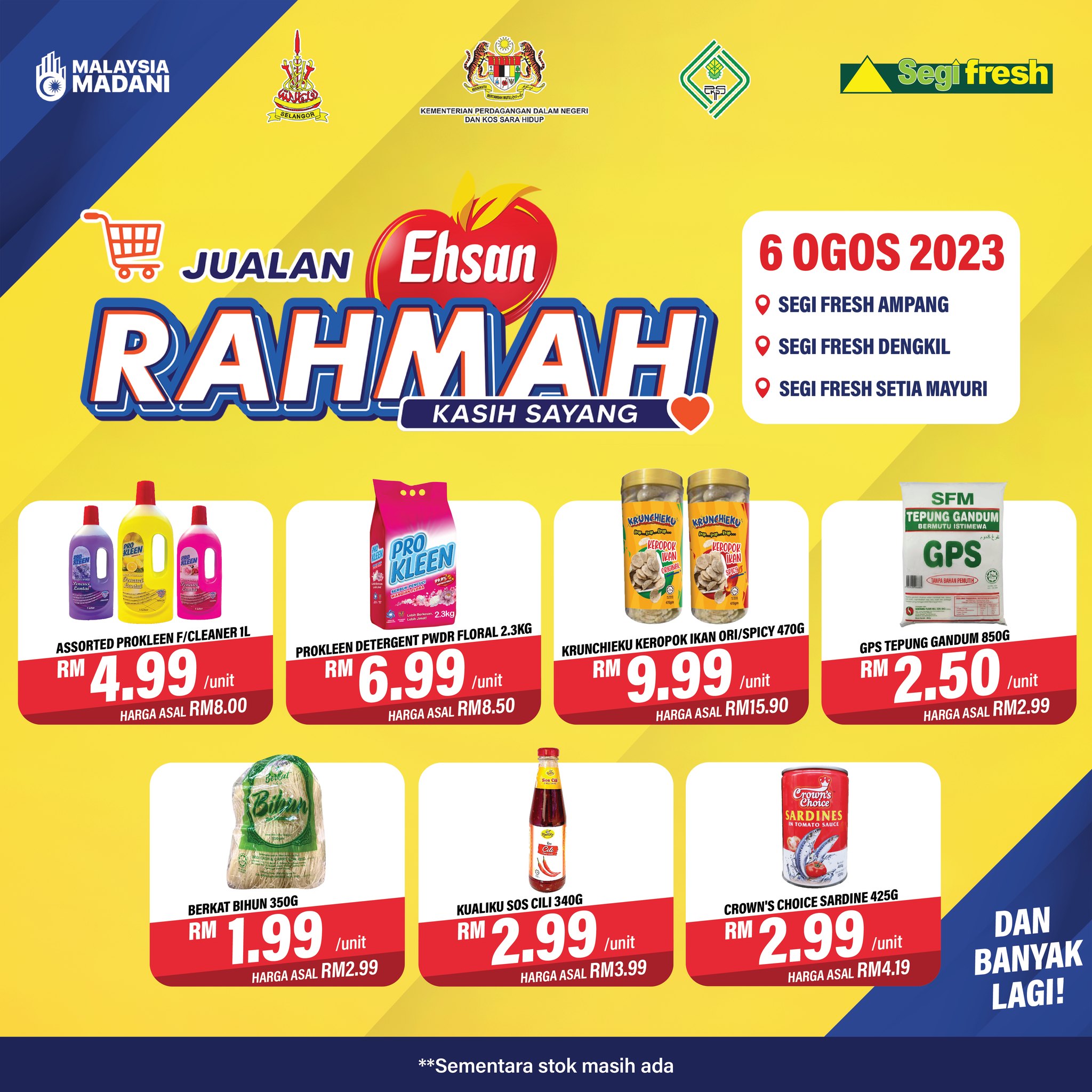Segi - 𝐏𝐚𝐝𝐚 𝐀𝐡𝐚𝐝 - 6 𝐎𝐠𝐨𝐬 2023 𝐢𝐧𝐢, 𝐉𝐮𝐚𝐥𝐚𝐧 𝐄𝐡𝐬𝐚𝐧 𝐑𝐚𝐡𝐦𝐚𝐡 𝐛𝐚𝐤𝐚𝐥 𝐤𝐞 𝐒𝐞𝐠𝐢 ...