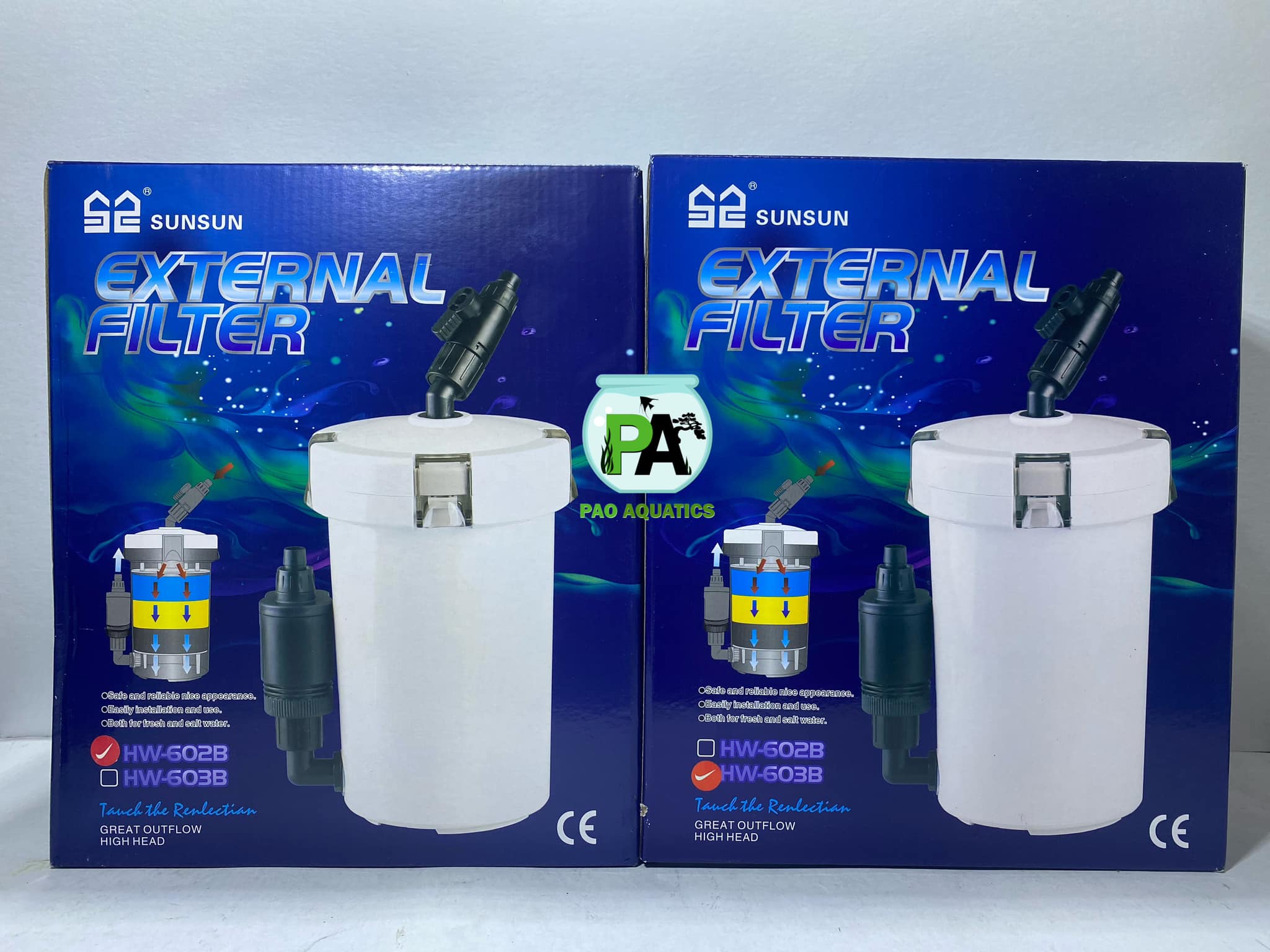 PAO Aquatics - RESTOCKED! SUNSUN EXTERNAL FILTER/CANISTER... | Facebook