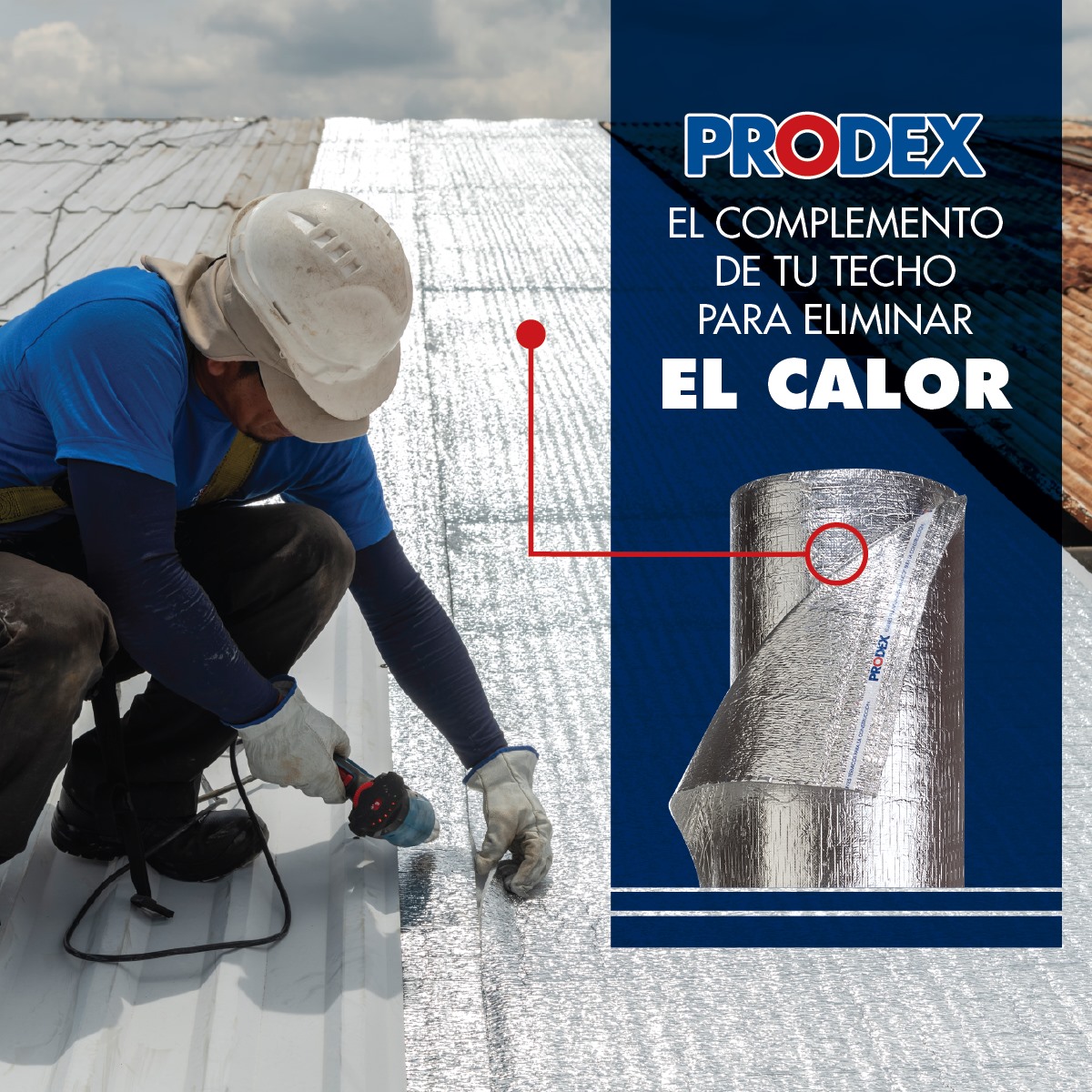 PRODEX - PRODEX es un aislamiento térmico reflectivo... | Facebook