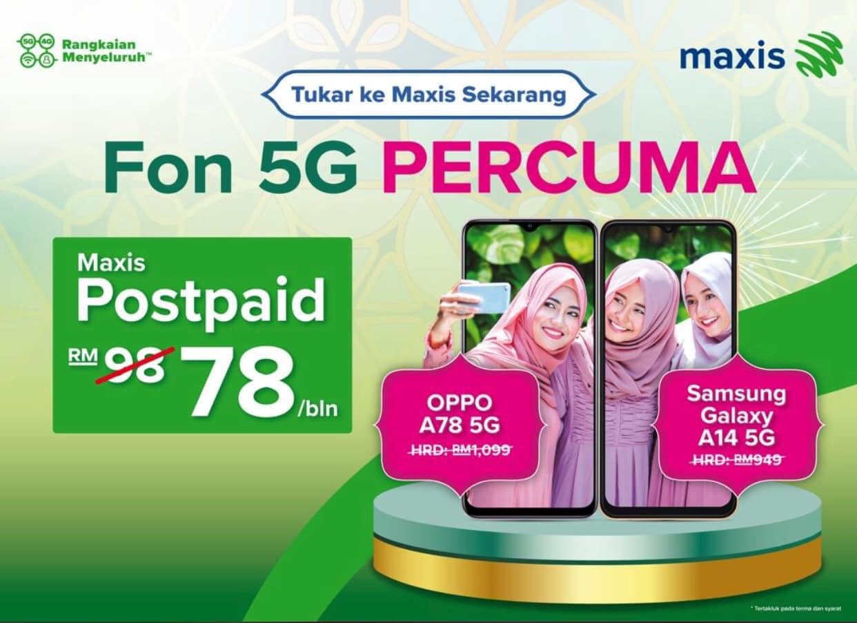 Maxis BP Mall - Hari Raya Bakal Tiba Marilah dapatkan...