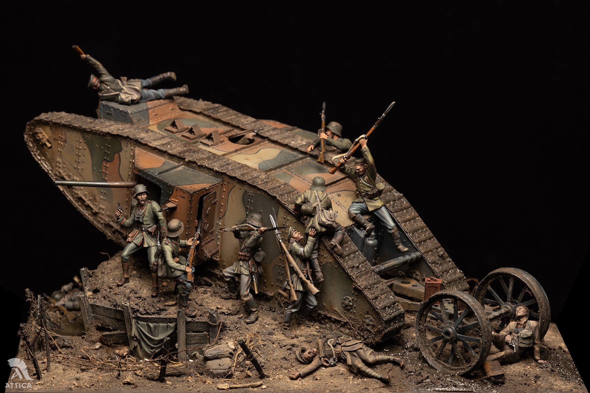 その他 Andrea Miniatures Tank Fight 1/32 Tank Fight on the Western