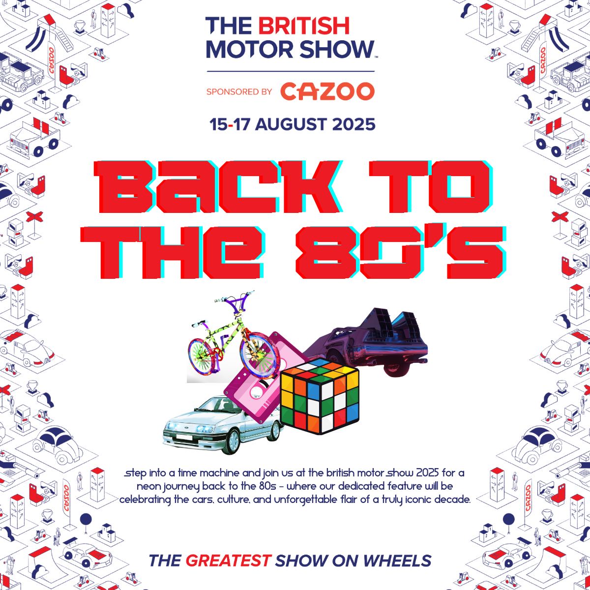 Step into a time machine and join us at this year's British Motor