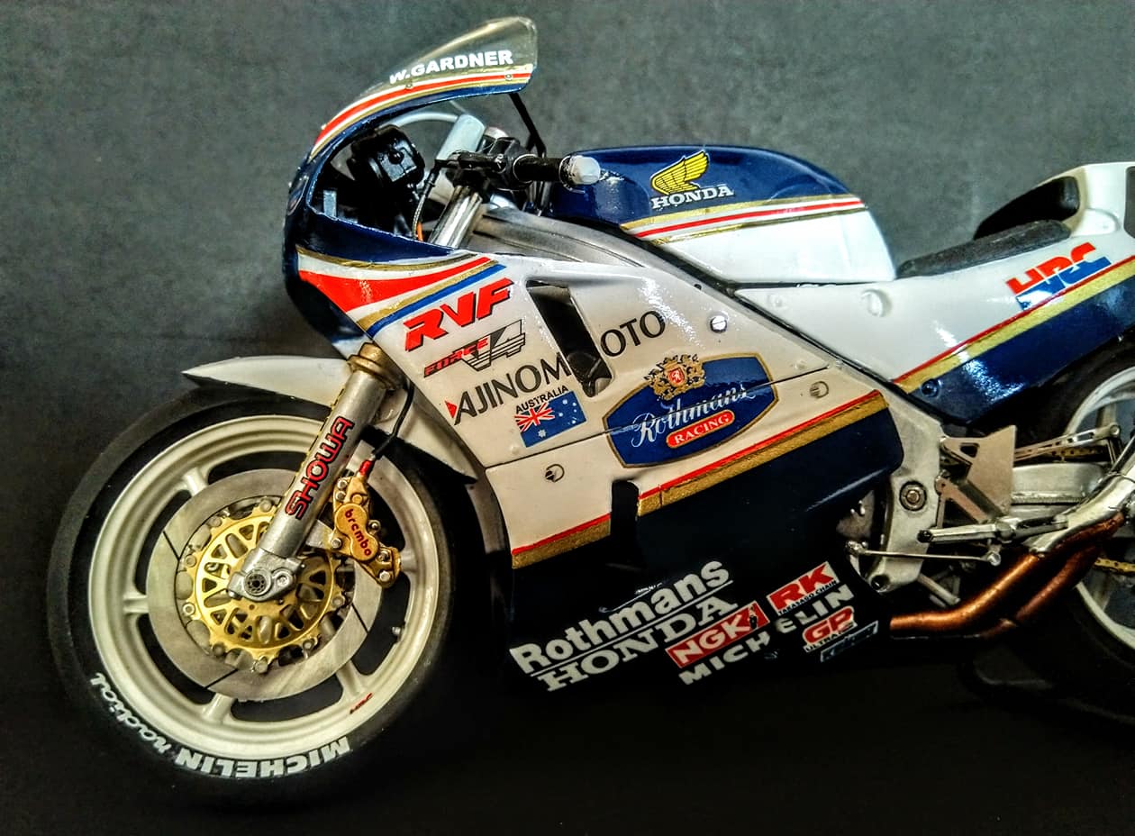My 1987 Rothmans Honda RVF750 Suzuka 8 Hour Endurance Racer. Built