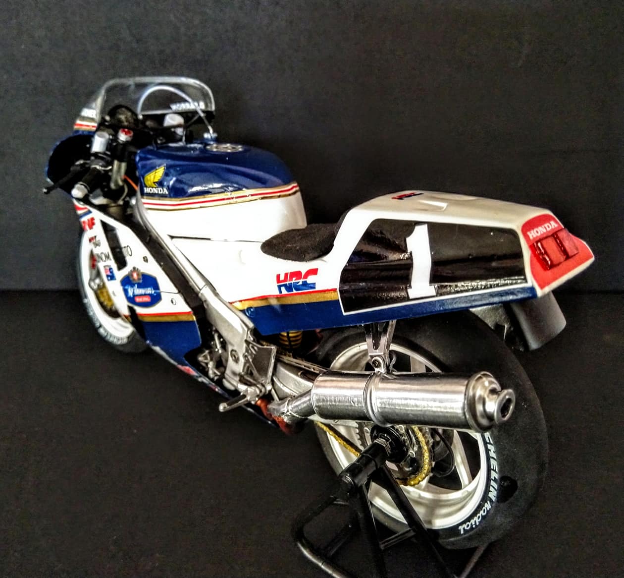 My 1987 Rothmans Honda RVF750 Suzuka 8 Hour Endurance Racer. Built