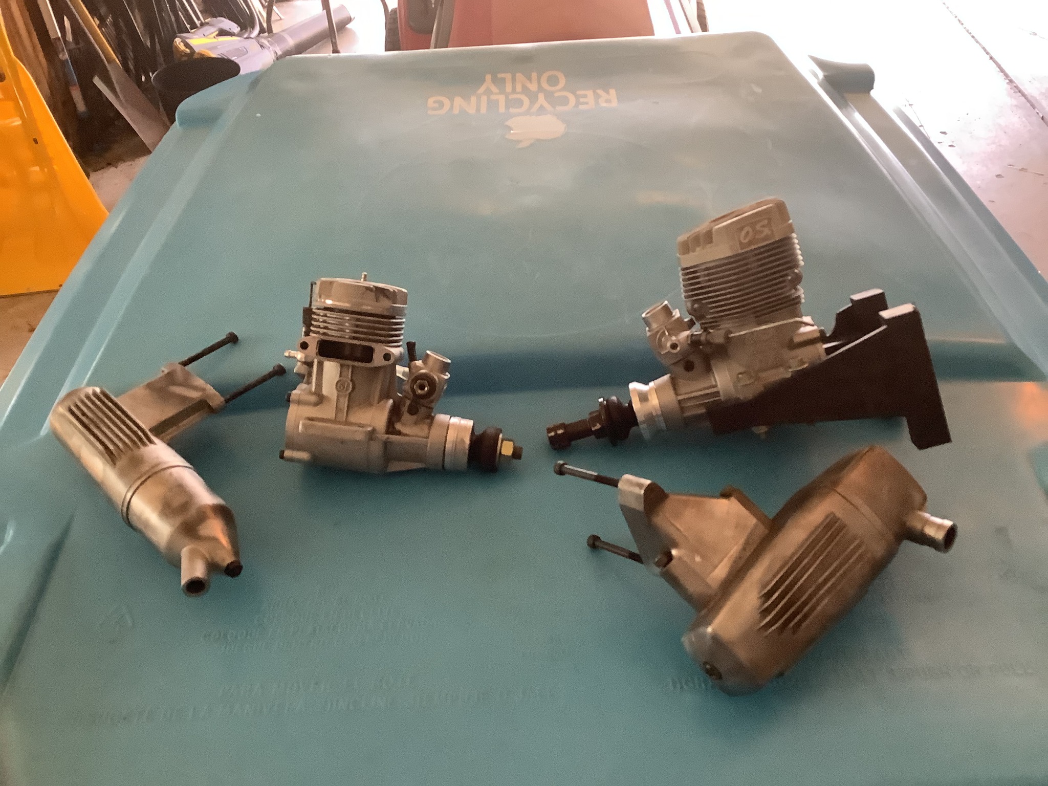 OS 91FX engine for sale, like new, $105 USD