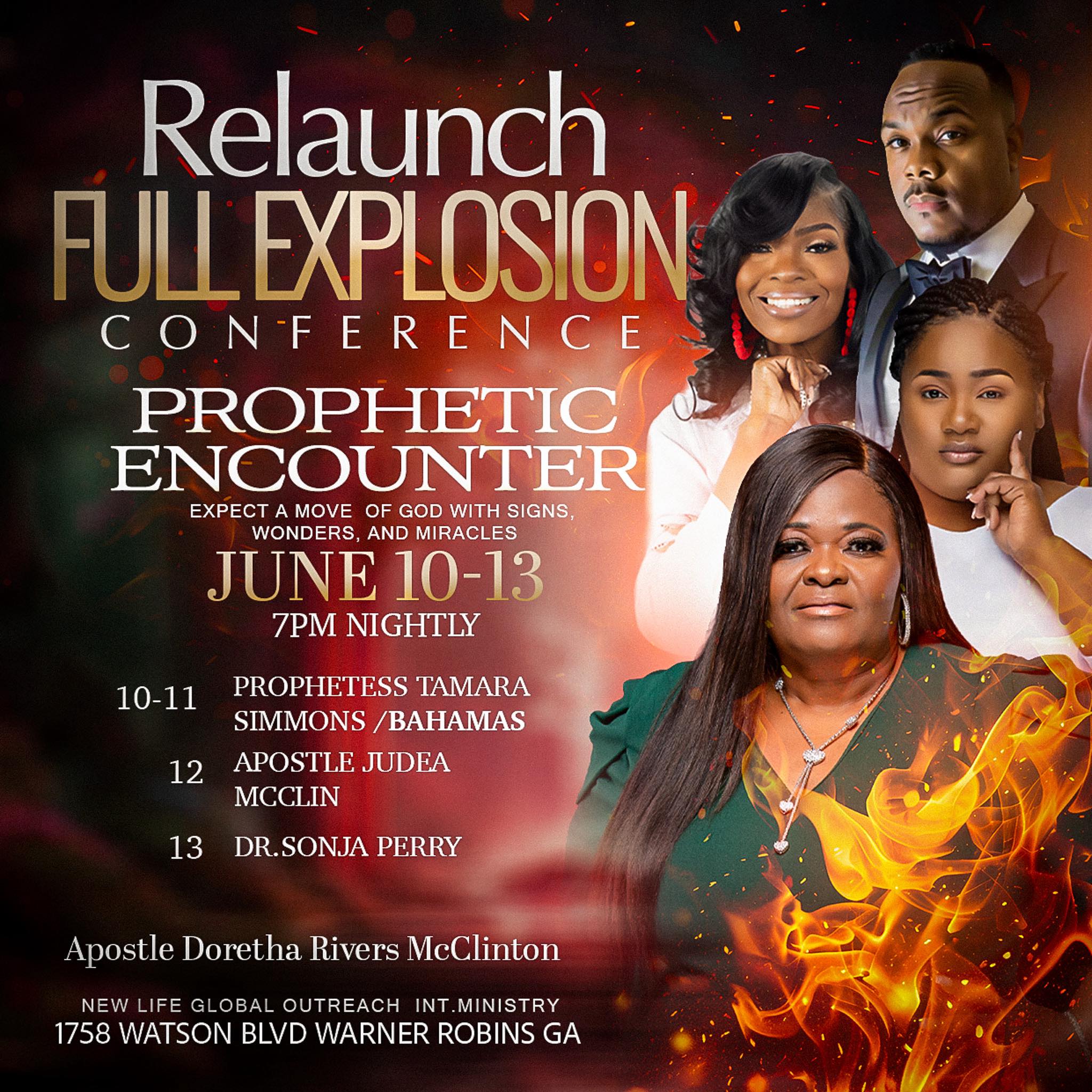 Ap Doretha - The Full Explosion Conference is BACK! Come experience God ...