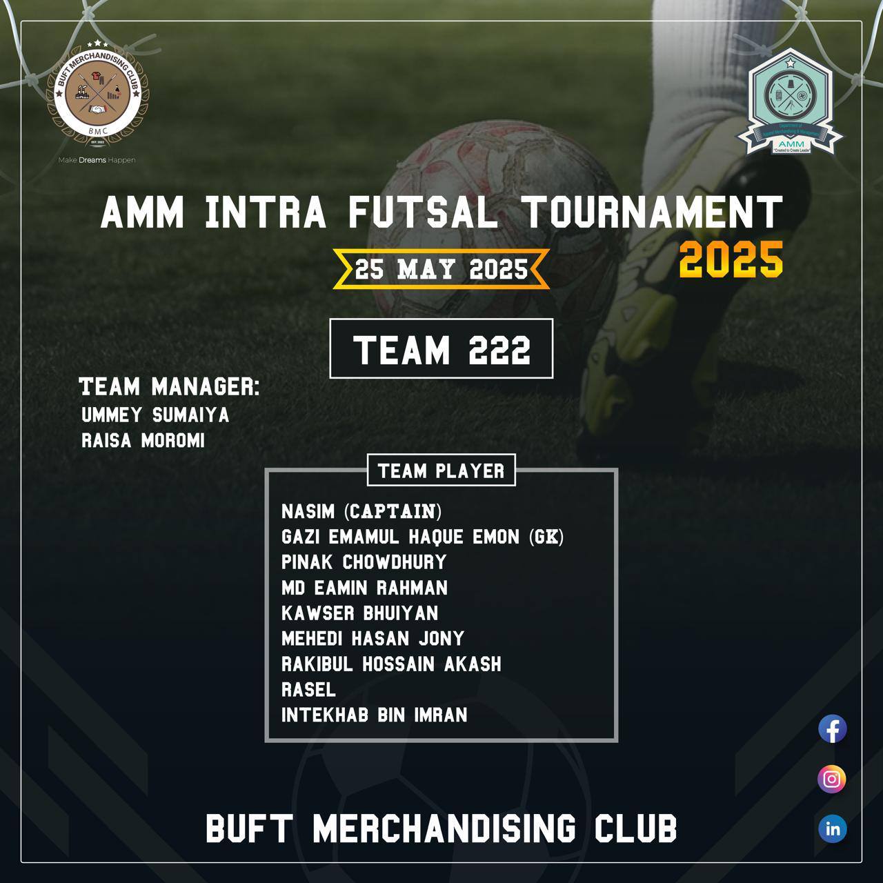 BUFT Merchandising Club - BMC | Dhaka