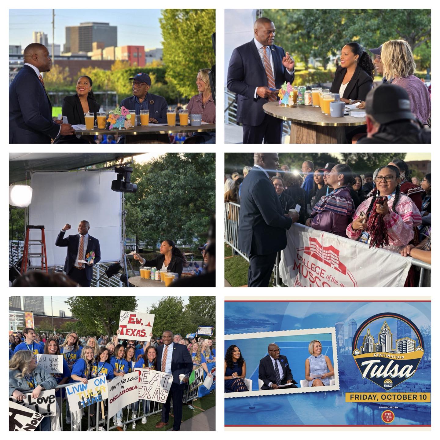 Mayor - It's not every day we get to say good morning from Tulsa to the ...