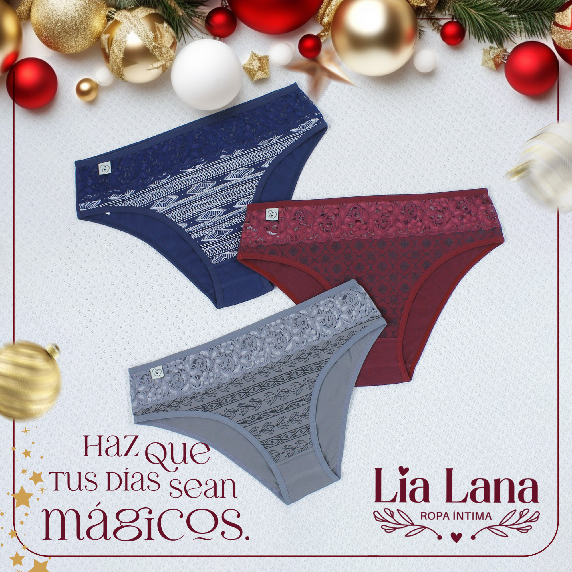 Lia - 🌸 ¡Dale un toque de elegancia a tu colección de ropa interior con ...