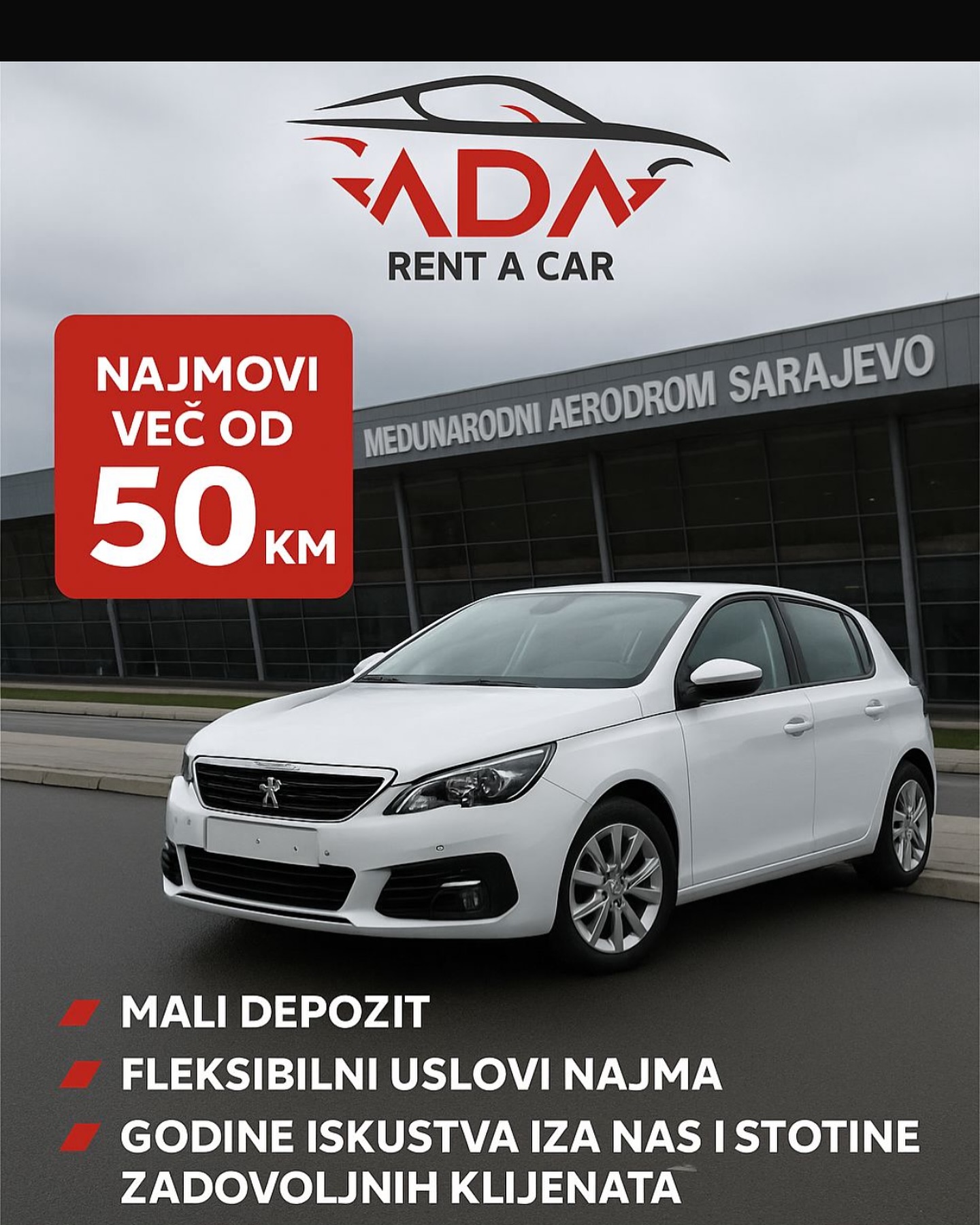 Ada rent a car Sarajevo | Sarajevo