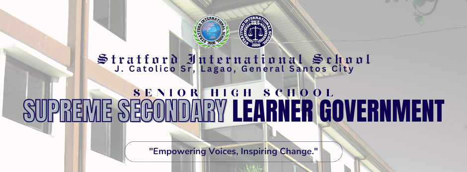 SHS SSLG - Stratford International School | General Santos