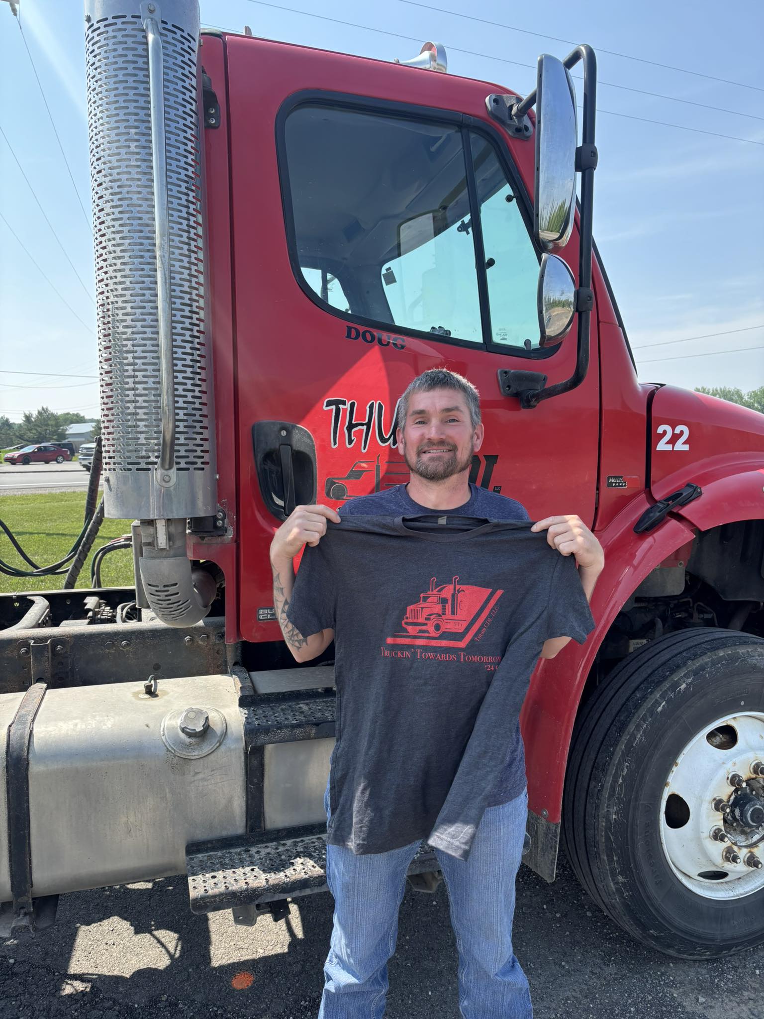 Thumb - Congratulations to Jeff on passing your CDL Class A skills test ...