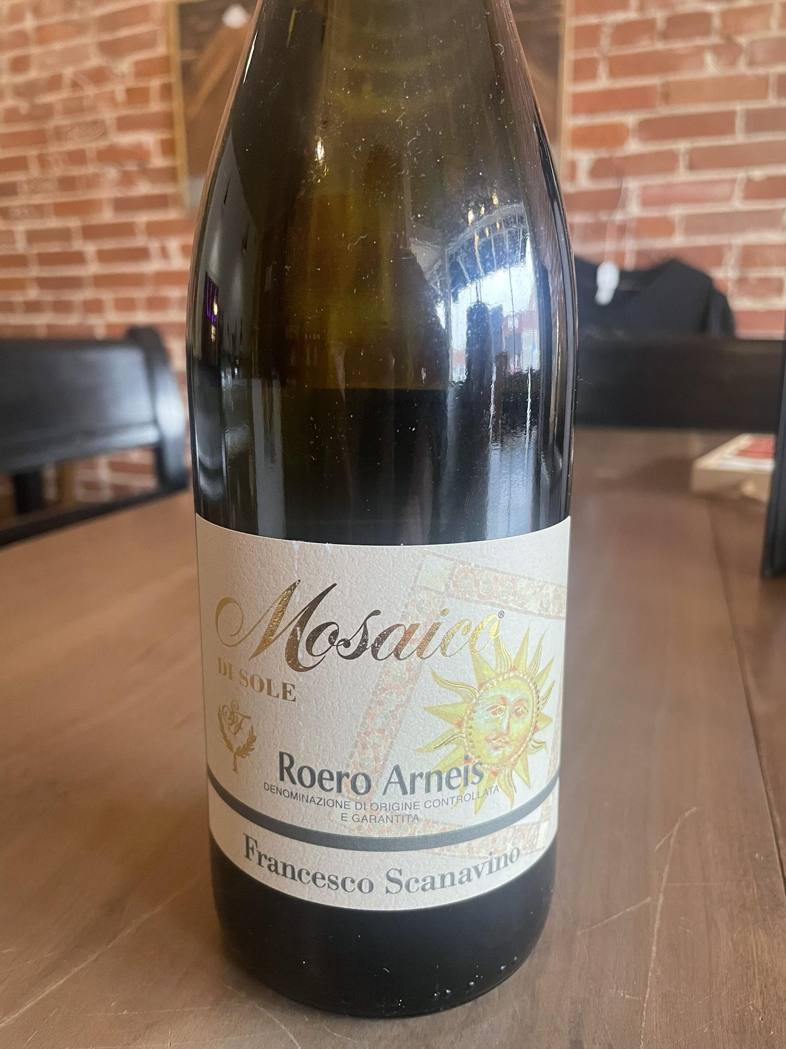 Bruno Giacosa Roero Arneis, a dry Italian white wine