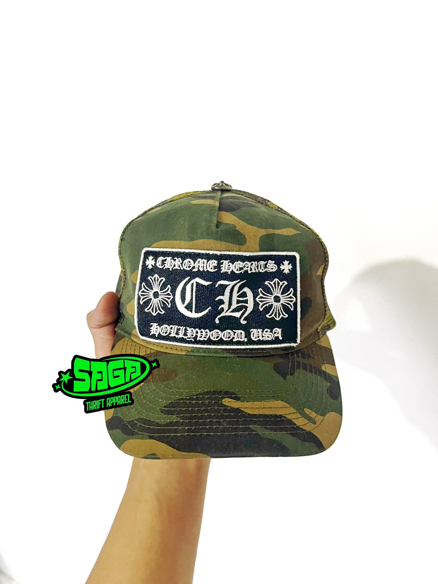 Vintage Chrome Hearts Trucker Cap - Otto Era (AUTHENTIC)‼️ Good
