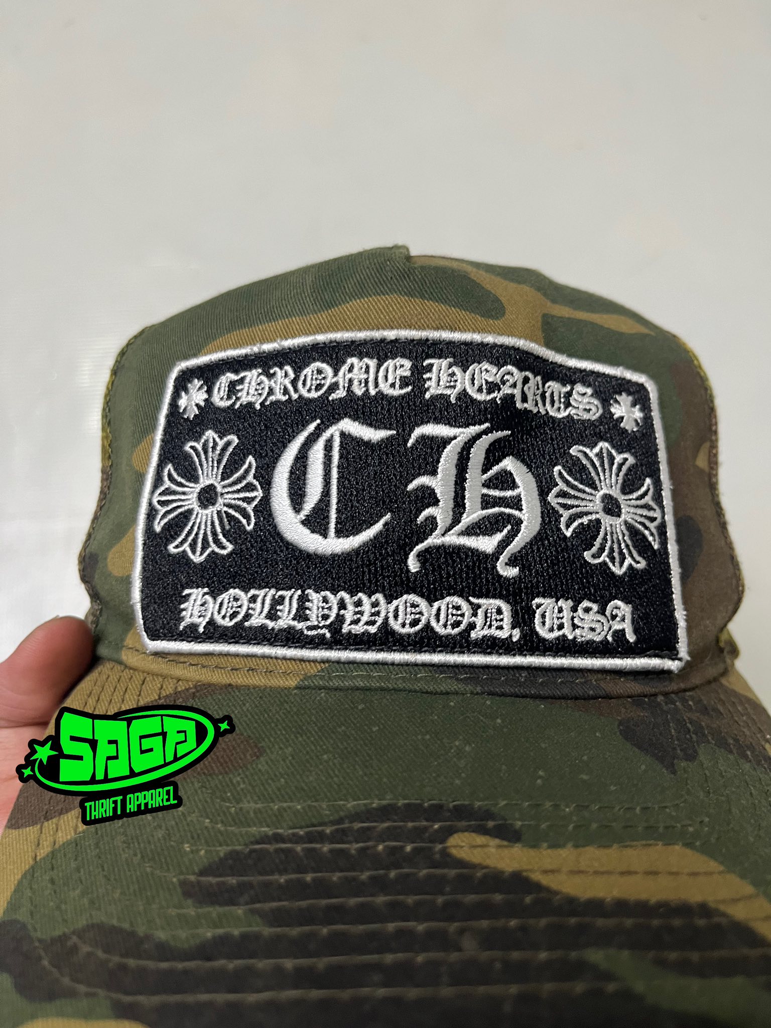 Vintage Chrome Hearts Trucker Cap - Otto Era (AUTHENTIC)‼️ Good